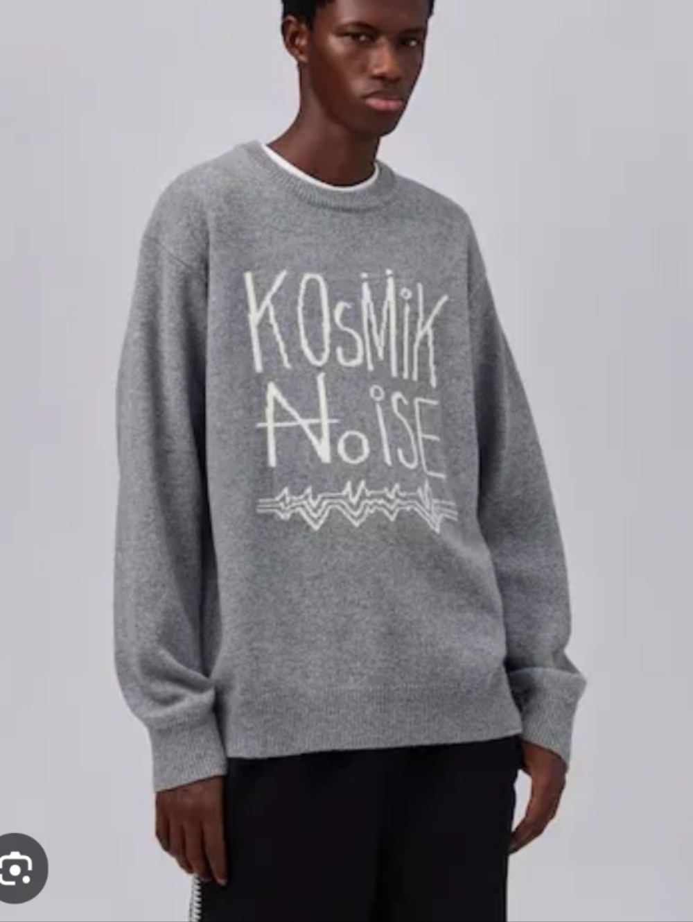 GU X Undercover Kosmik Noise Sweater Unisex Wool Blend Jun Takahashi